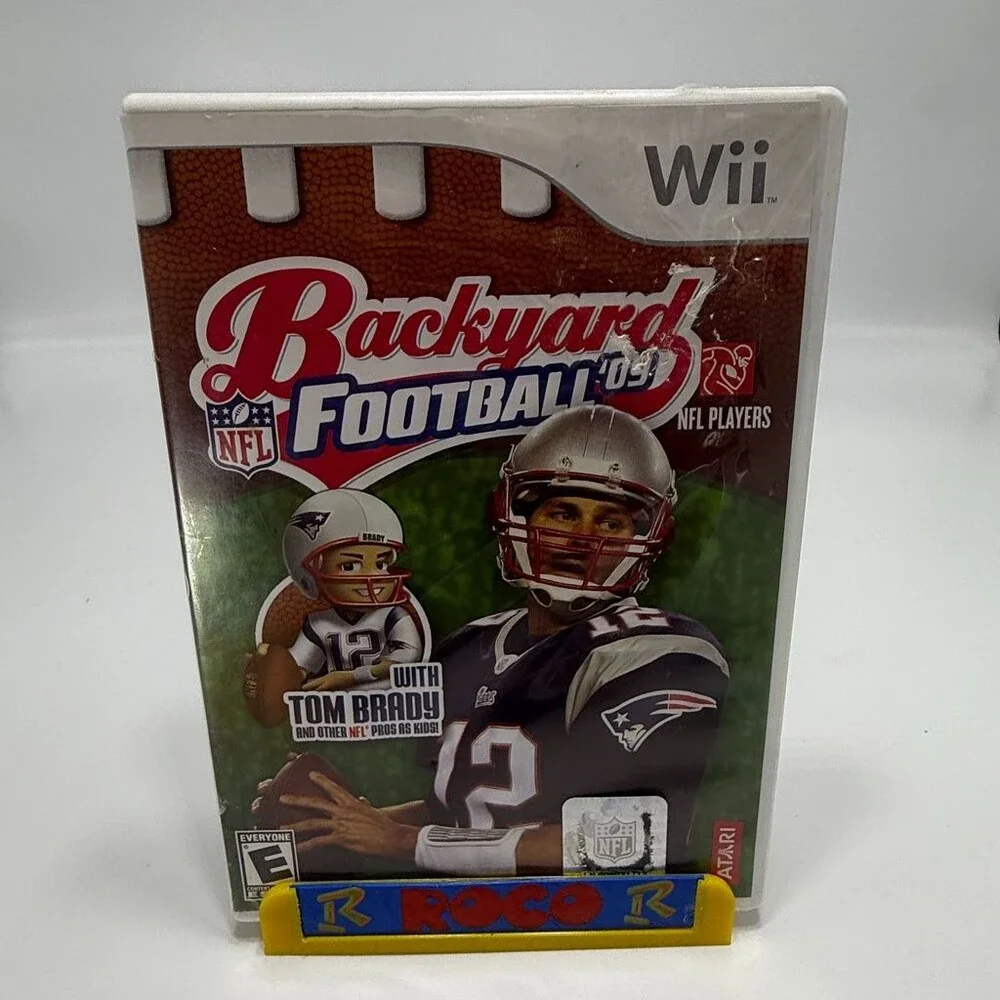 Backyard Football '09 Wii (Nintendo Wii, 2008) Complete W/ Manual